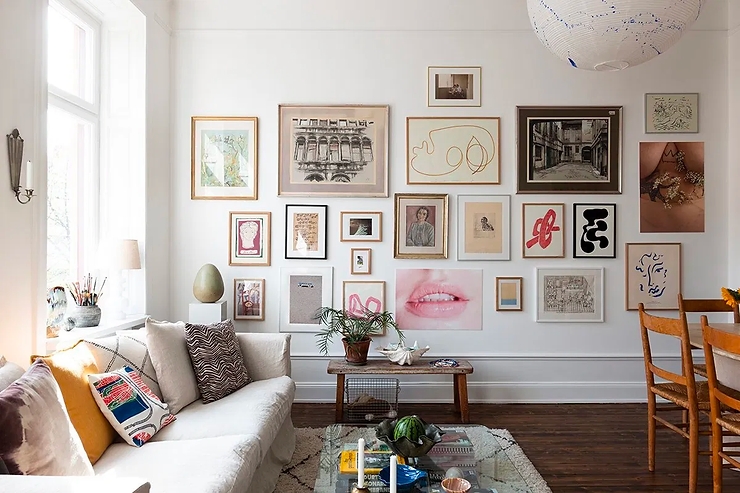 Tân trang phòng khách: 8 ý tưởng thiết kế tường thú vị