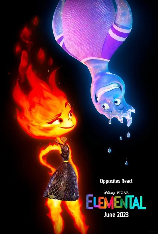 Poster của bộ phim Elemental. Nguồn: IMDB (imdb.com)