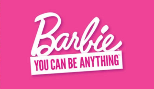 Slogan của thương hiệu Búp bê Barbie là "You can be anything" (Ảnh: Mattel)