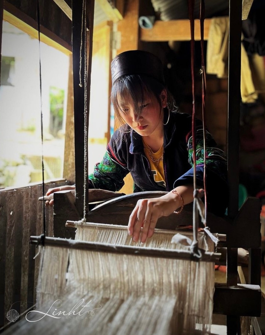 Hình ảnh thợ thủ công làm việc tại xưởng may của Linht Handicraft (Nguồn: Linht Handicraft)